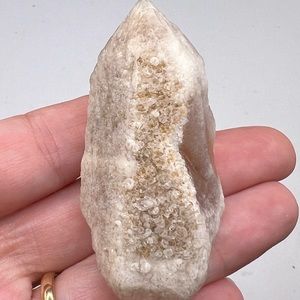 Pink Dreamsicle Lemurian Quartz Crystal
